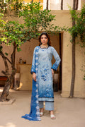 3 PIECE - EMBROIDERED UNSTITCHED LAWN SUIT