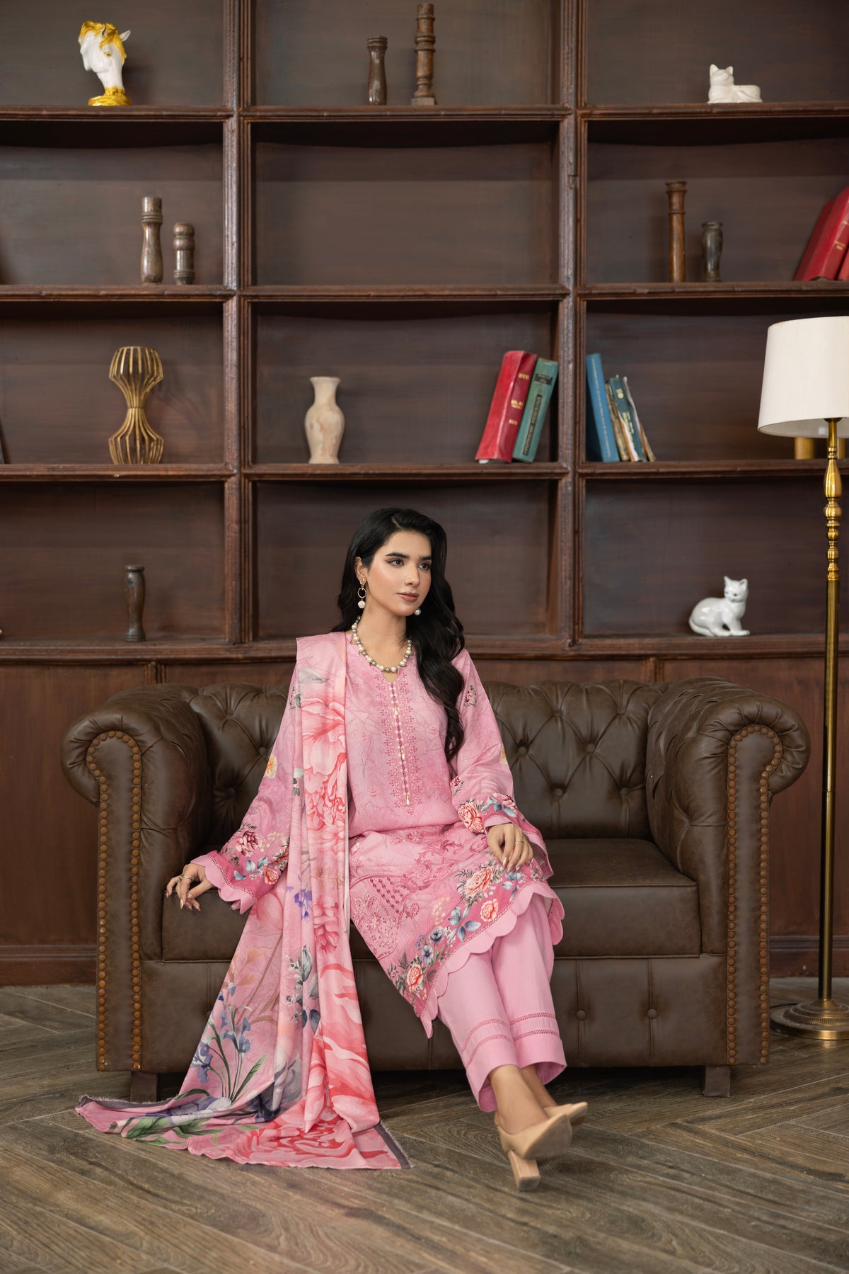 AZURA Karandi Embroidery Vol-05 | 3 Piece Unstitched Karandi Suit