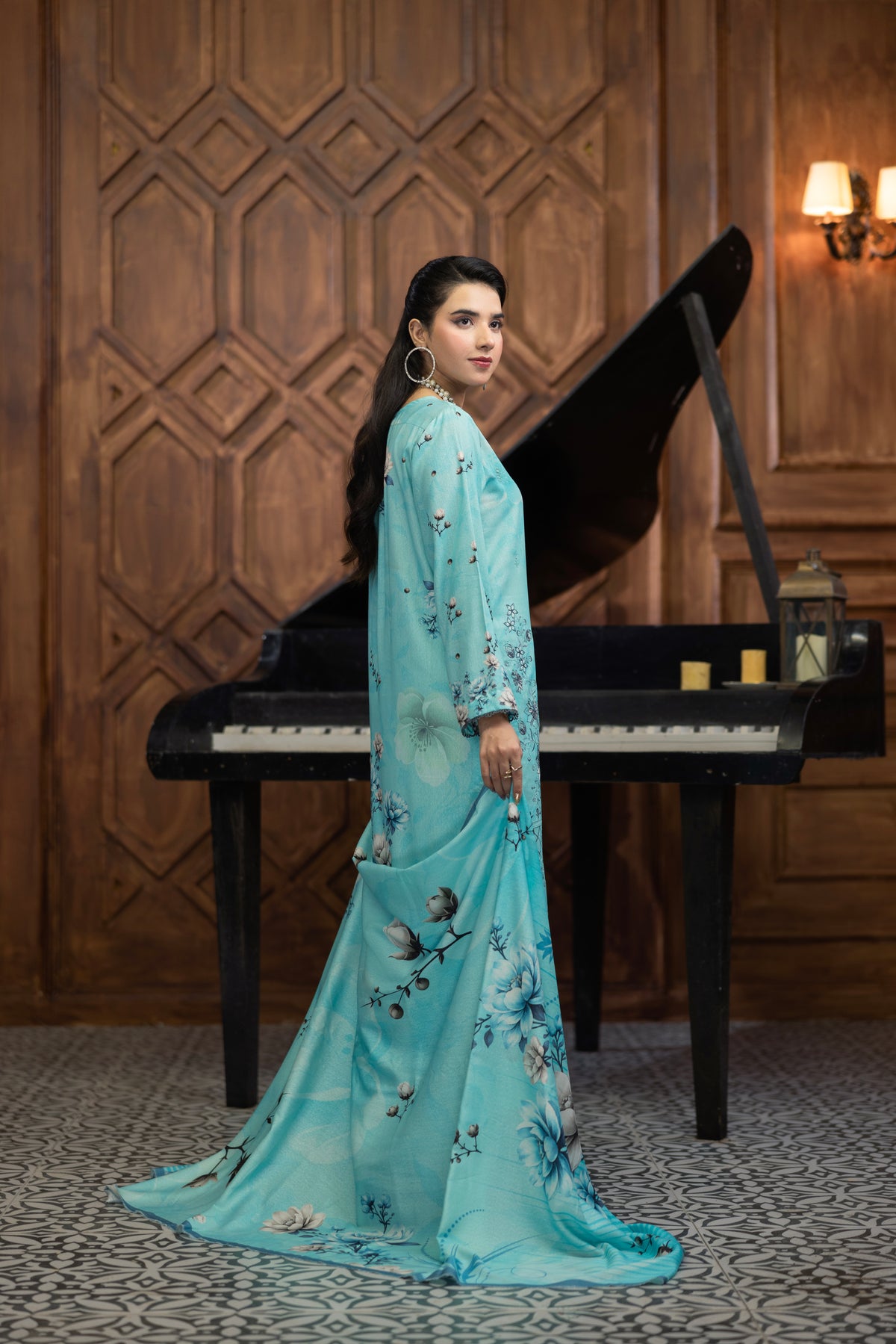 AZURA Karandi Embroidery Vol-05 | 3 Piece Unstitched Karandi Suit