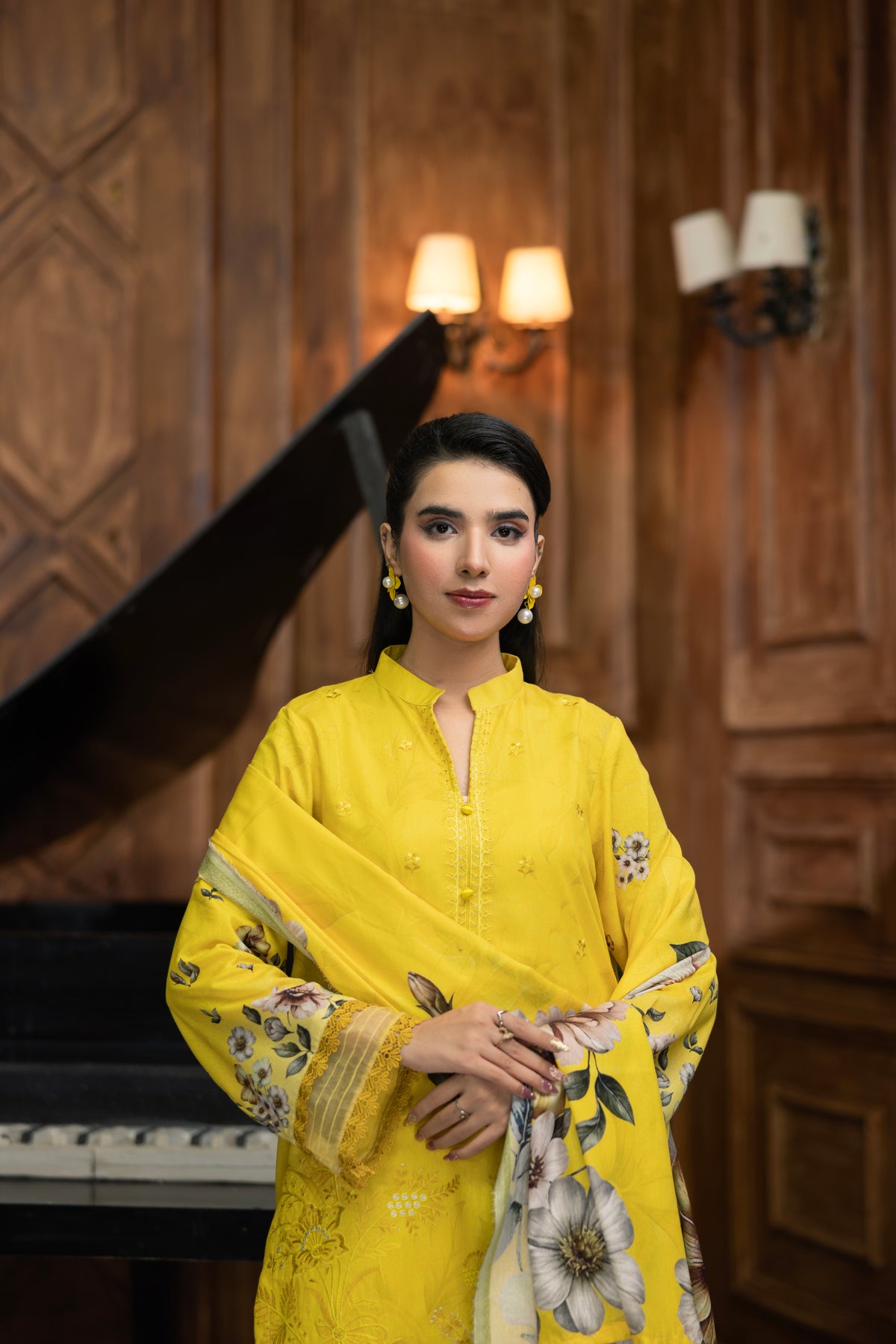 AZURA Karandi Embroidery Vol-05 | 3 Piece Unstitched Karandi Suit