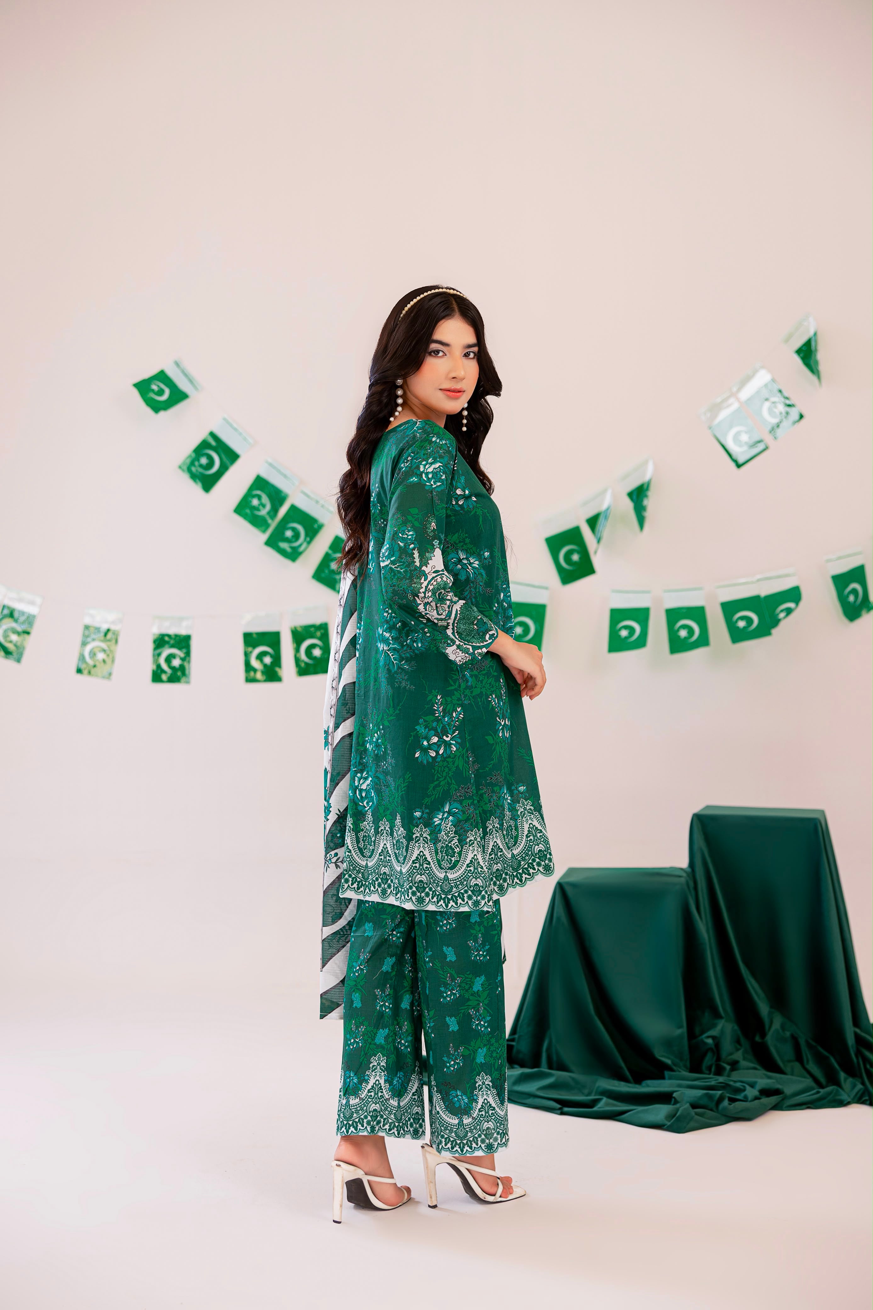 3 PIECE - PRINT LAWN SUIT
