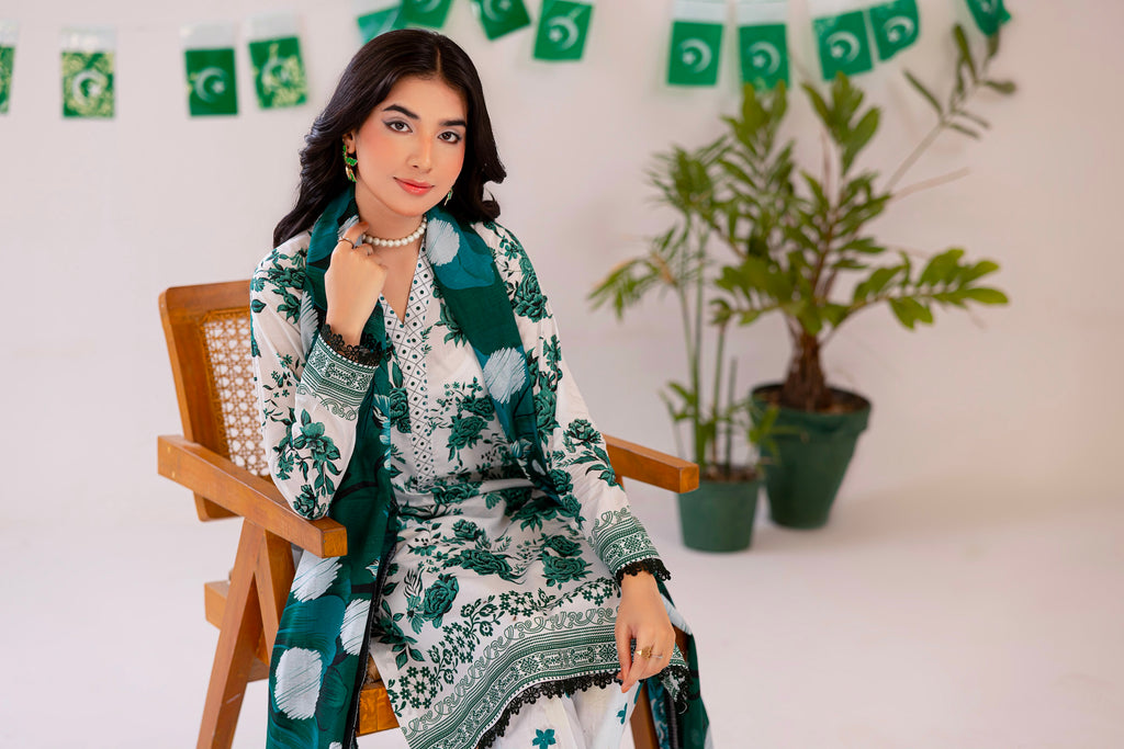 3 PIECE - PRINT LAWN SUIT