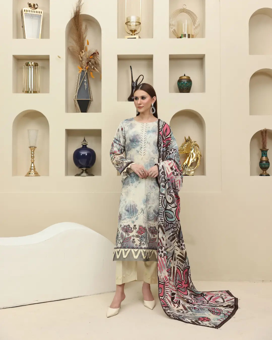Azura Staple Slub Dora 3-Piece