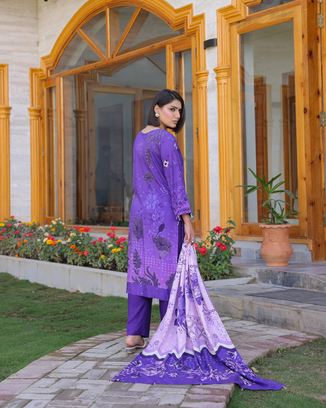 Azura Slub Dora 3-Piece