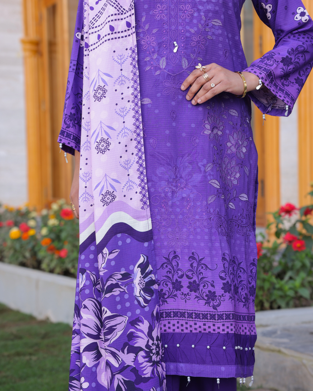 Azura Slub Dora 3-Piece