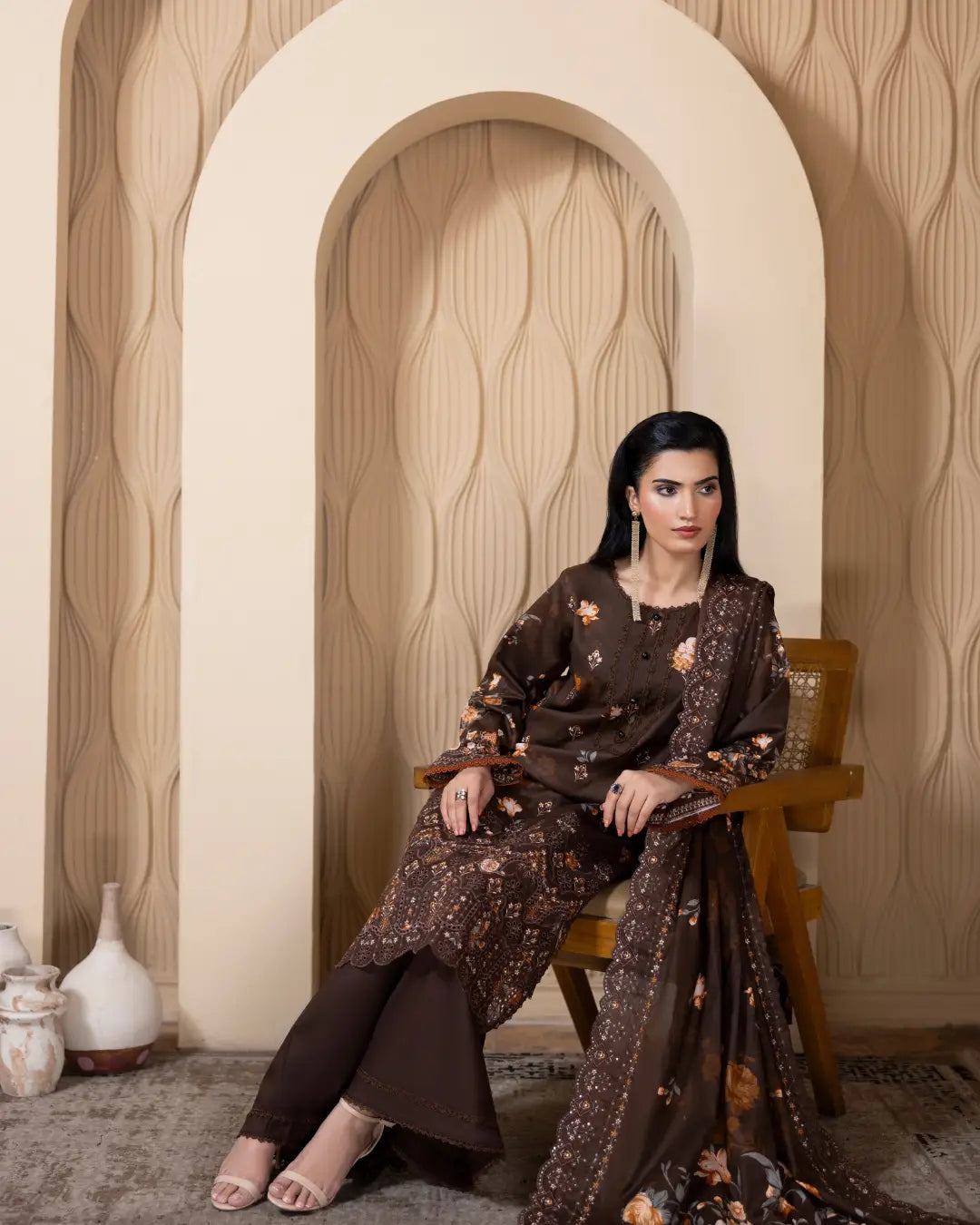 Bin Naeem Royal Cambric 3-Piece