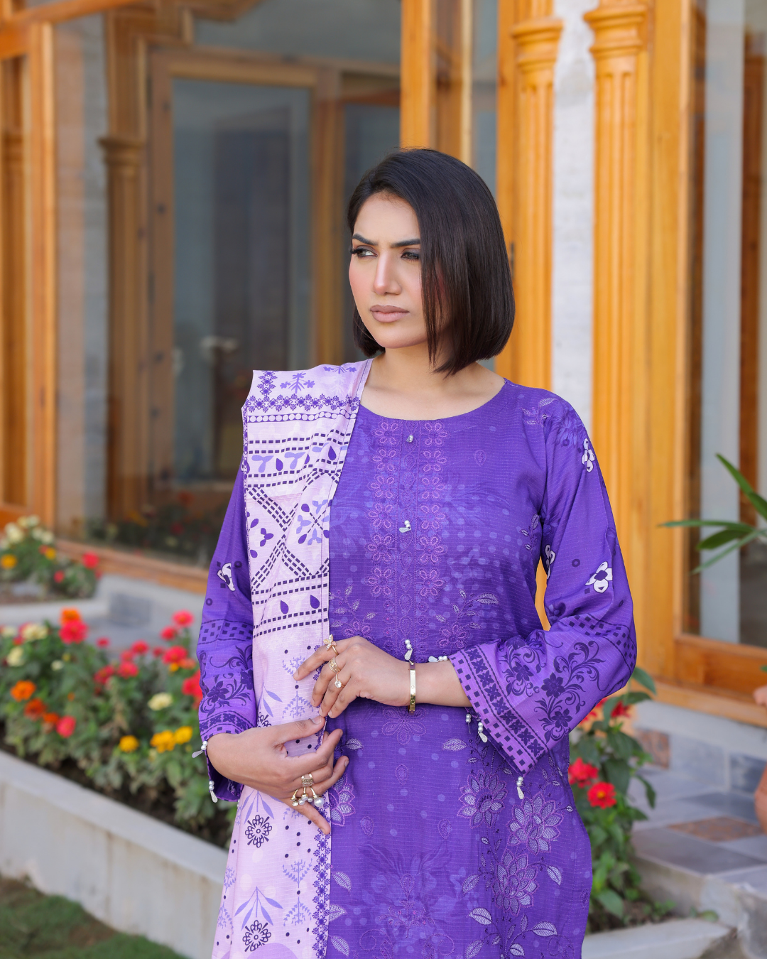Azura Slub Dora 3-Piece