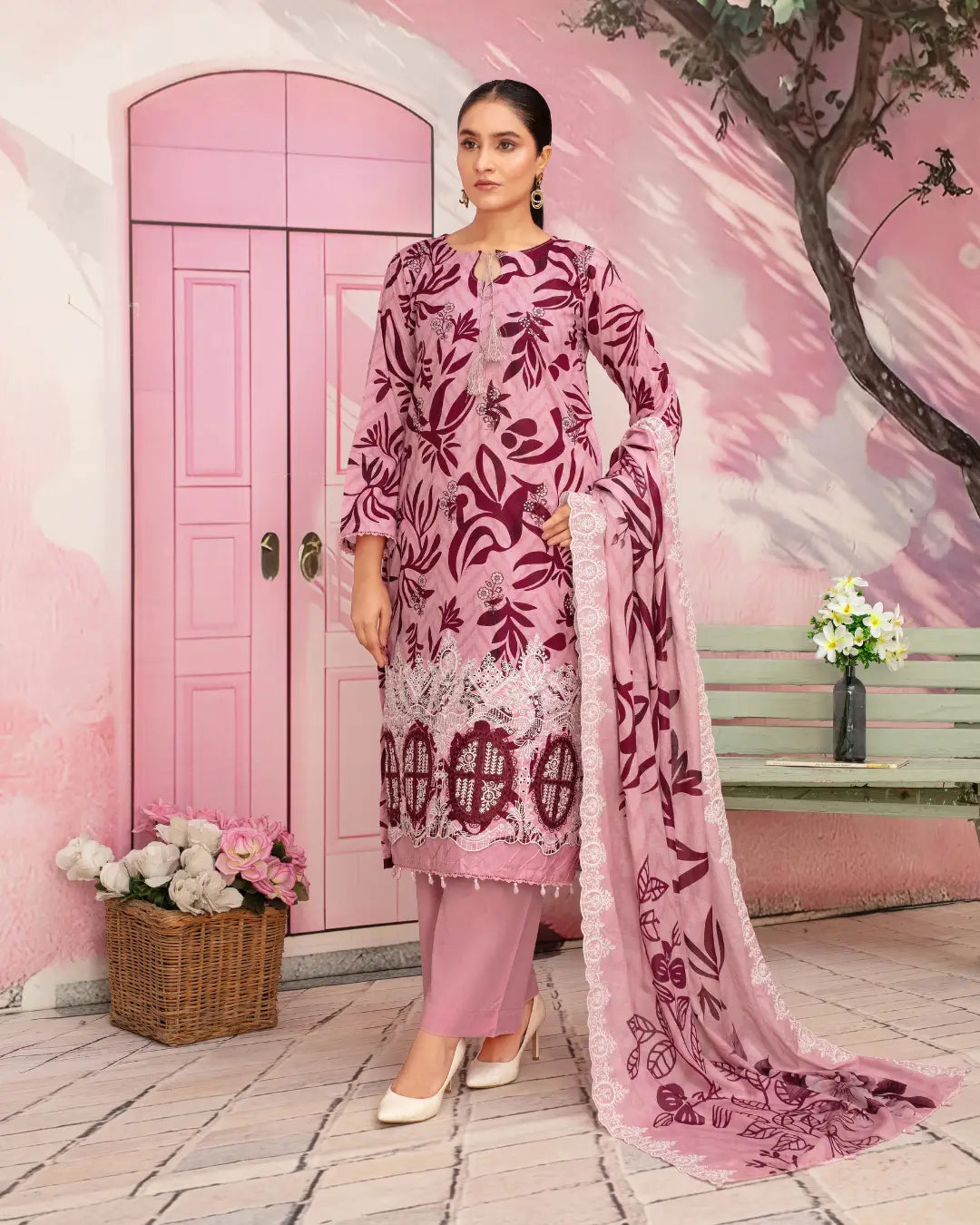 Bin Naeem Royal Cambric 3-Piece
