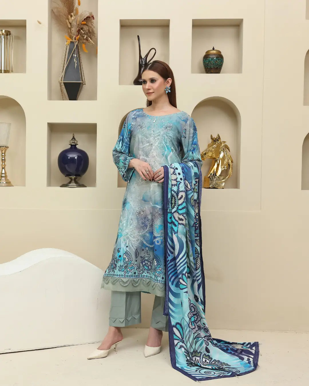 Azura Staple Slub Dora 3-Piece