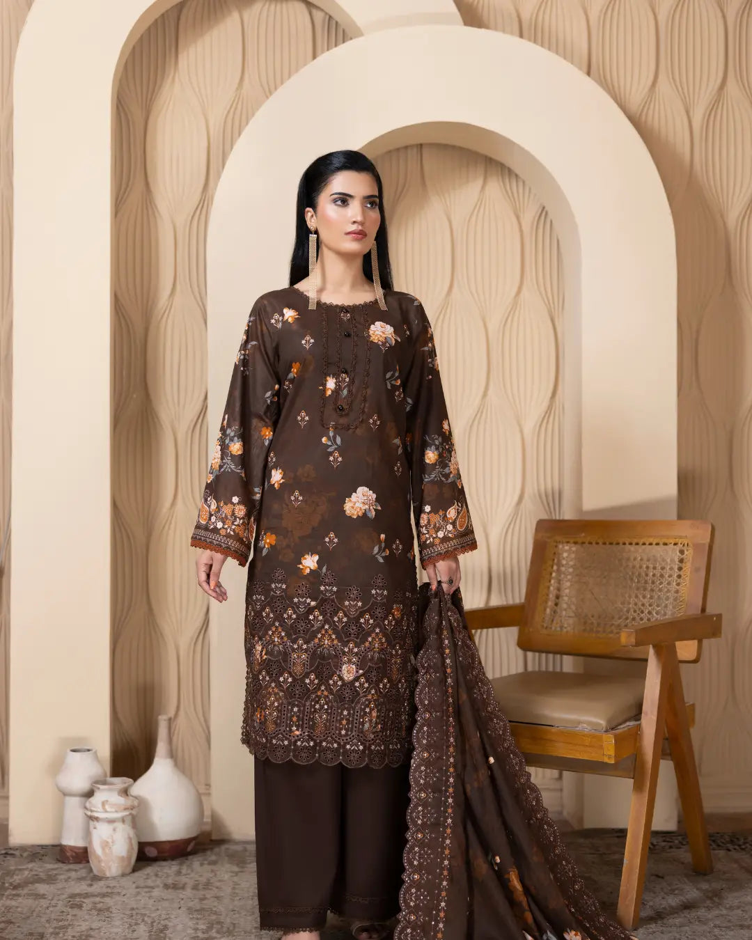 Bin Naeem Royal Cambric 3-Piece
