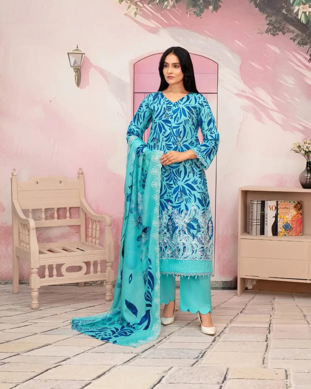 Bin Naeem Royal Cambric 3-Piece