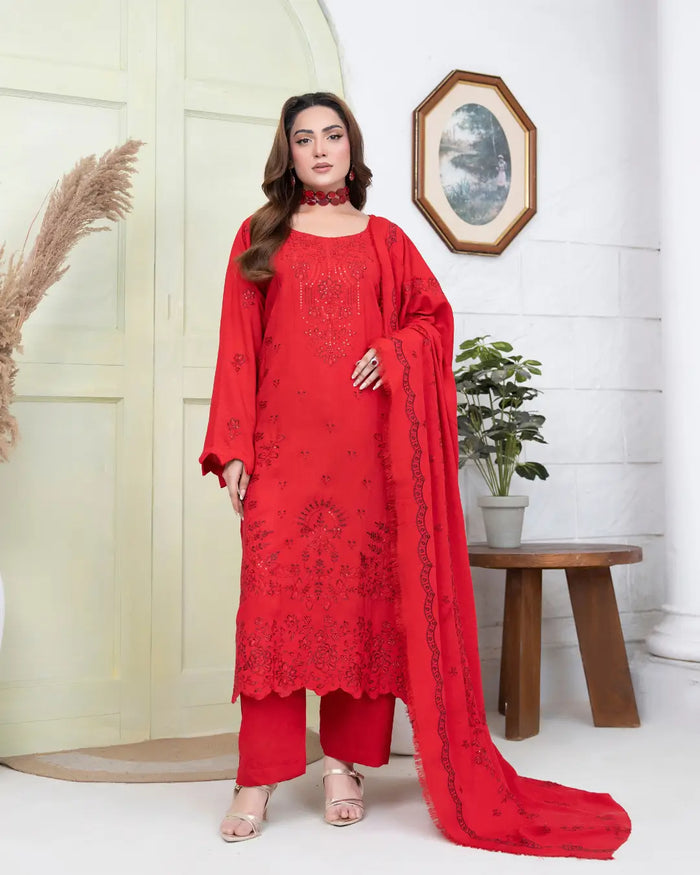 Aura Embroidery 3-Piece