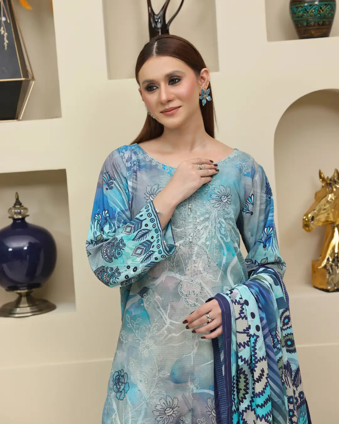 Azura Staple Slub Dora 3-Piece