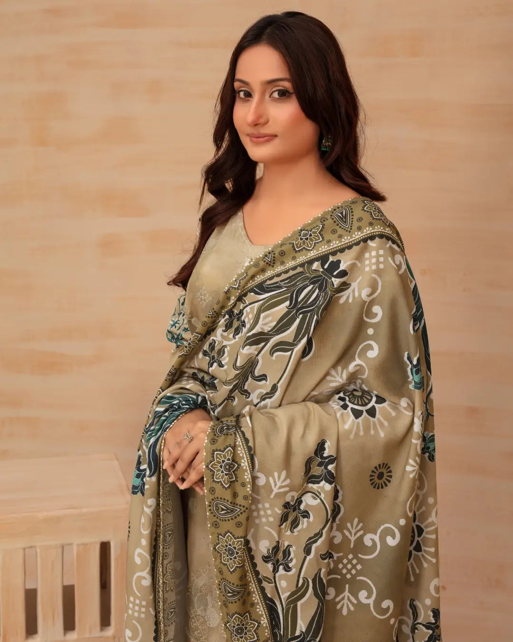 Batik Embroidered 3-Piece