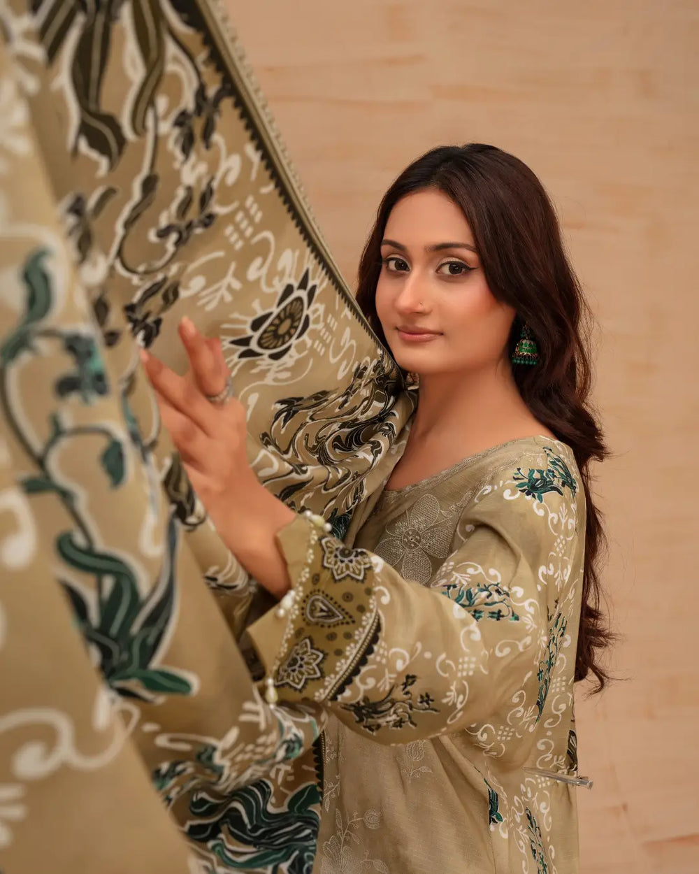 Batik Embroidered 3-Piece