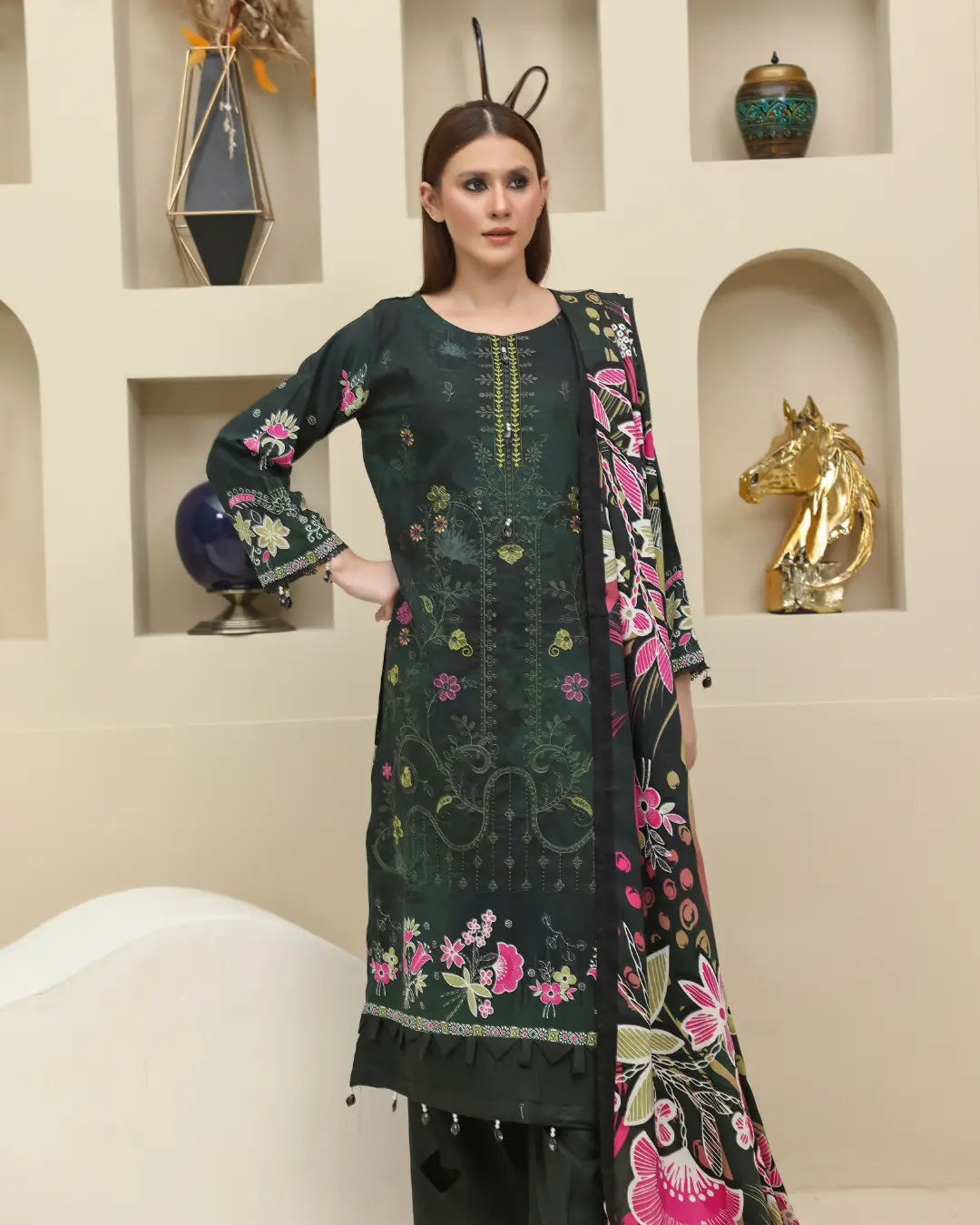 Azura Staple Slub Dora 3-Piece