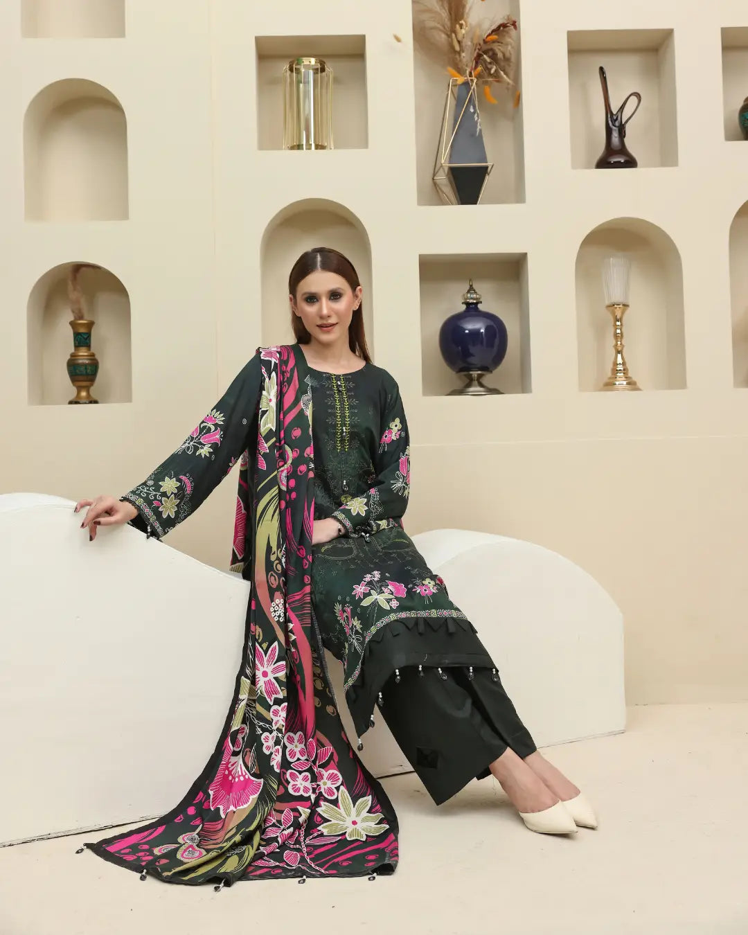 Azura Staple Slub Dora 3-Piece