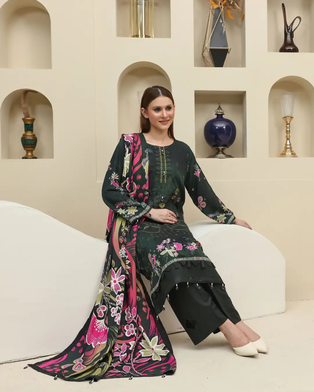 Azura Staple Slub Dora 3-Piece