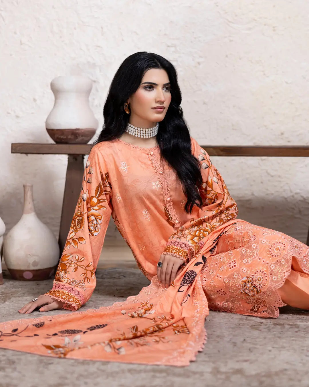 Bin Naeem Royal Cambric 3-Piece