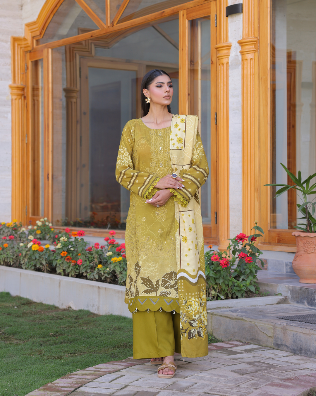 Azura Slub Dora 3-Piece