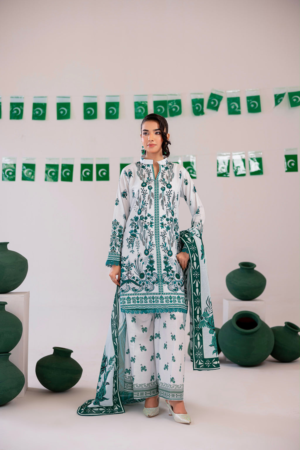 3 PIECE - PRINT LAWN SUIT