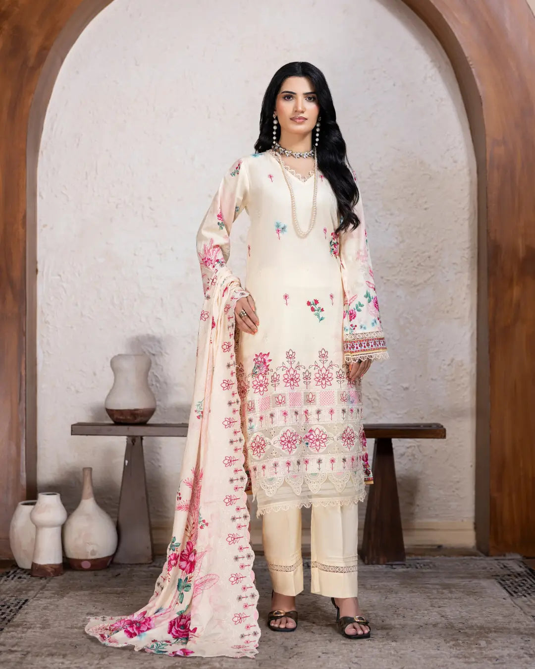 Bin Naeem Royal Cambric 3-Piece