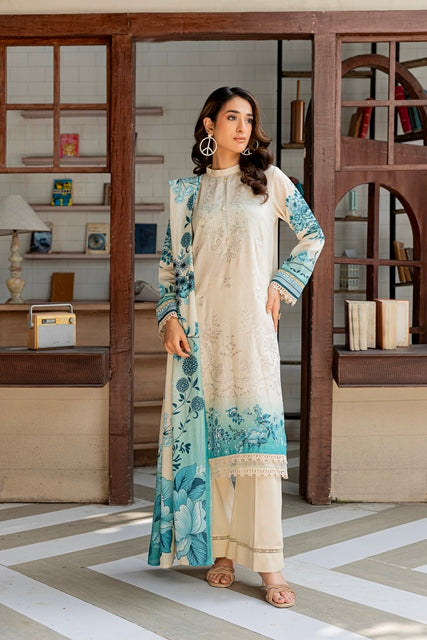 AZURA Karandi Embroidery Vol-06 | 3 Piece Unstitched Karandi Suit