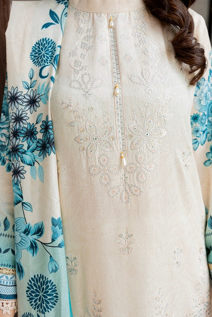 AZURA Karandi Embroidery Vol-06 | 3 Piece Unstitched Karandi Suit