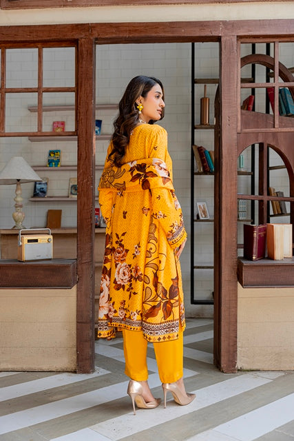AZURA Karandi Embroidery Vol-06 | 3 Piece Unstitched Karandi Suit