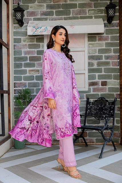 AZURA Karandi Embroidery Vol-06 | 3 Piece Unstitched Karandi Suit