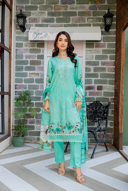 AZURA Karandi Embroidery Vol-06 | 3 Piece Unstitched Karandi Suit