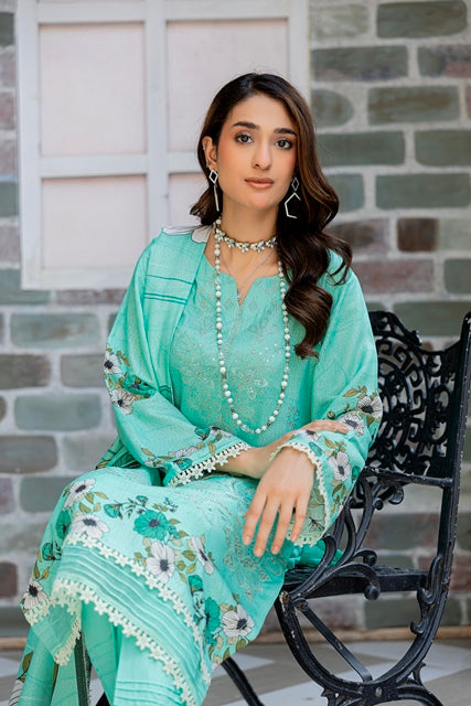 AZURA Karandi Embroidery Vol-06 | 3 Piece Unstitched Karandi Suit