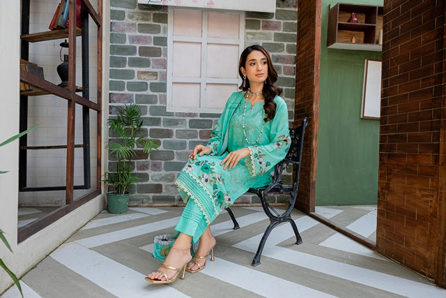 AZURA Karandi Embroidery Vol-06 | 3 Piece Unstitched Karandi Suit