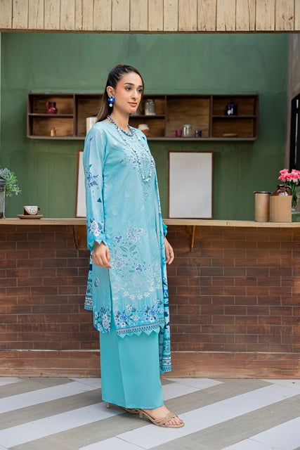 AZURA Karandi Embroidery Vol-06 | 3 Piece Unstitched Karandi Suit