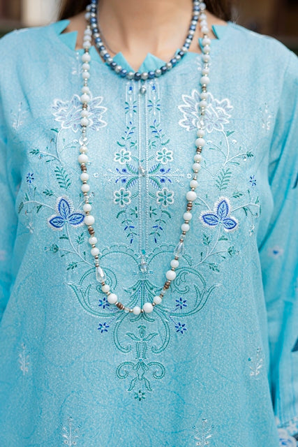 AZURA Karandi Embroidery Vol-06 | 3 Piece Unstitched Karandi Suit