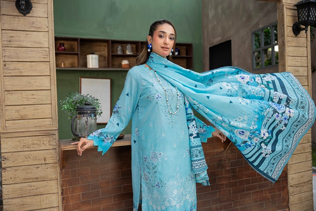 AZURA Karandi Embroidery Vol-06 | 3 Piece Unstitched Karandi Suit