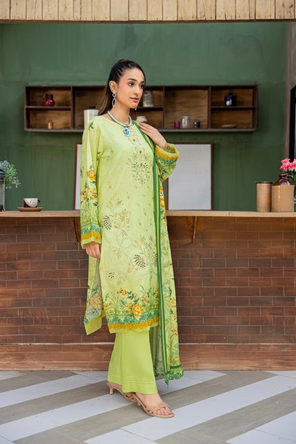 AZURA Karandi Embroidery Vol-06 | 3 Piece Unstitched Karandi Suit