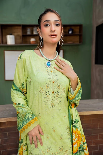 AZURA Karandi Embroidery Vol-06 | 3 Piece Unstitched Karandi Suit