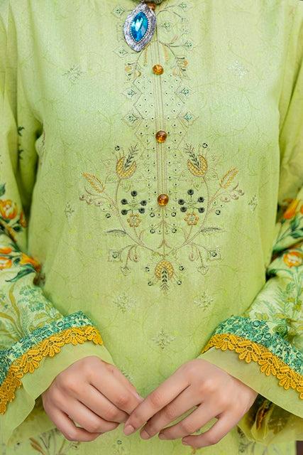 AZURA Karandi Embroidery Vol-06 | 3 Piece Unstitched Karandi Suit
