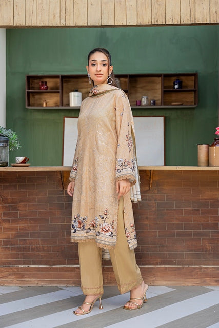 AZURA Karandi Embroidery Vol-06 | 3 Piece Unstitched Karandi Suit
