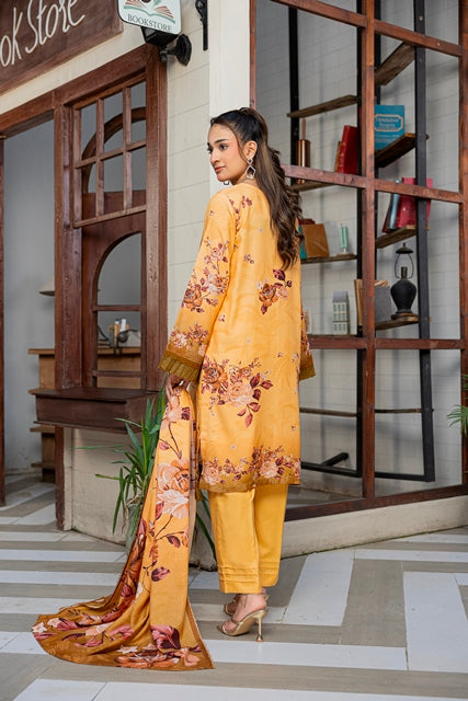 AZURA Karandi Embroidery Vol-06 | 3 Piece Unstitched Karandi Suit