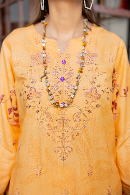 AZURA Karandi Embroidery Vol-06 | 3 Piece Unstitched Karandi Suit