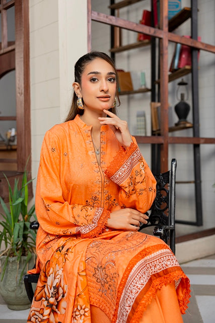 AZURA Karandi Embroidery Vol-06 | 3 Piece Unstitched Karandi Suit