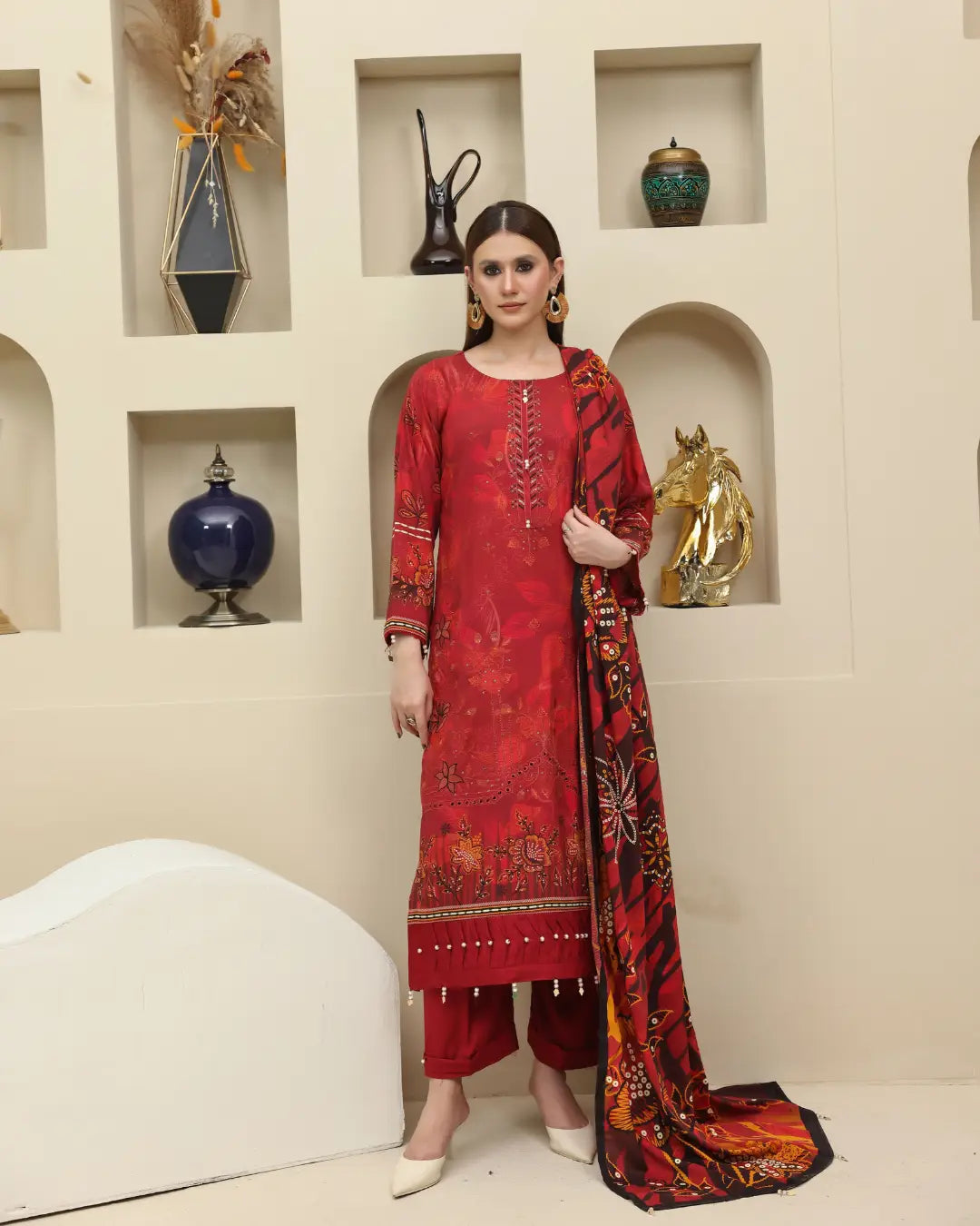 Azura Staple Slub Dora 3-Piece