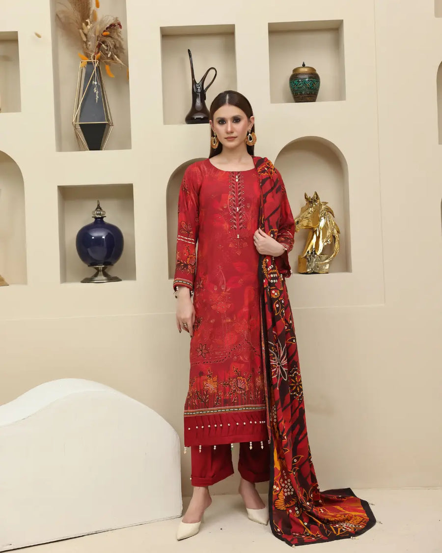 Azura Staple Slub Dora 3-Piece