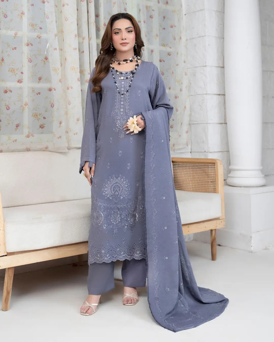 Aura Embroidery 3-Piece