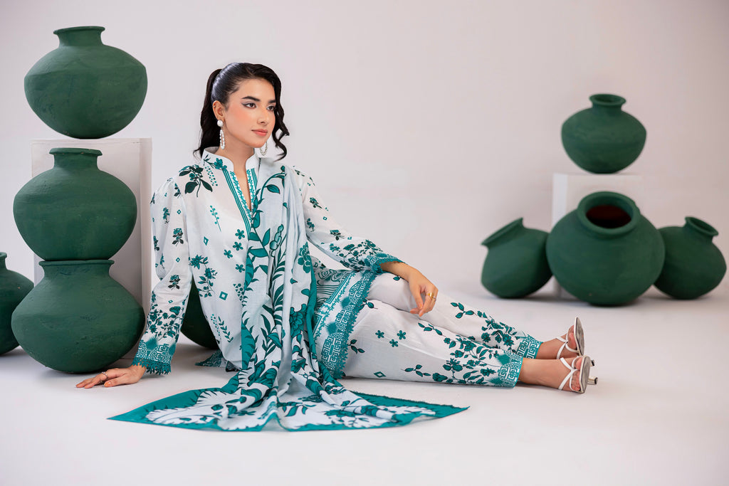 3 PIECE - PRINT LAWN SUIT