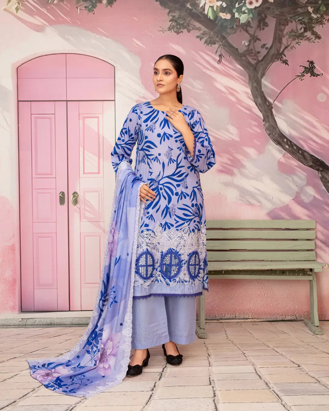 Bin Naeem Royal Cambric 3-Piece