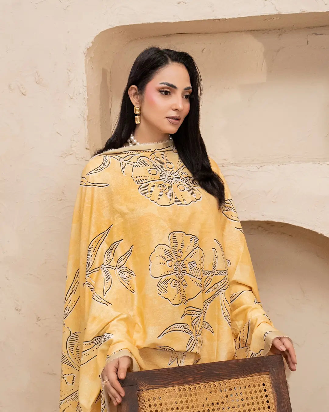 Azura Karandi Embroided 3-Piece