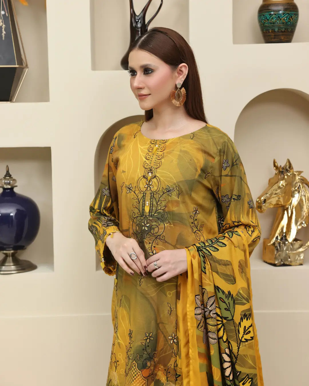 Azura Staple Slub Dora 3-Piece